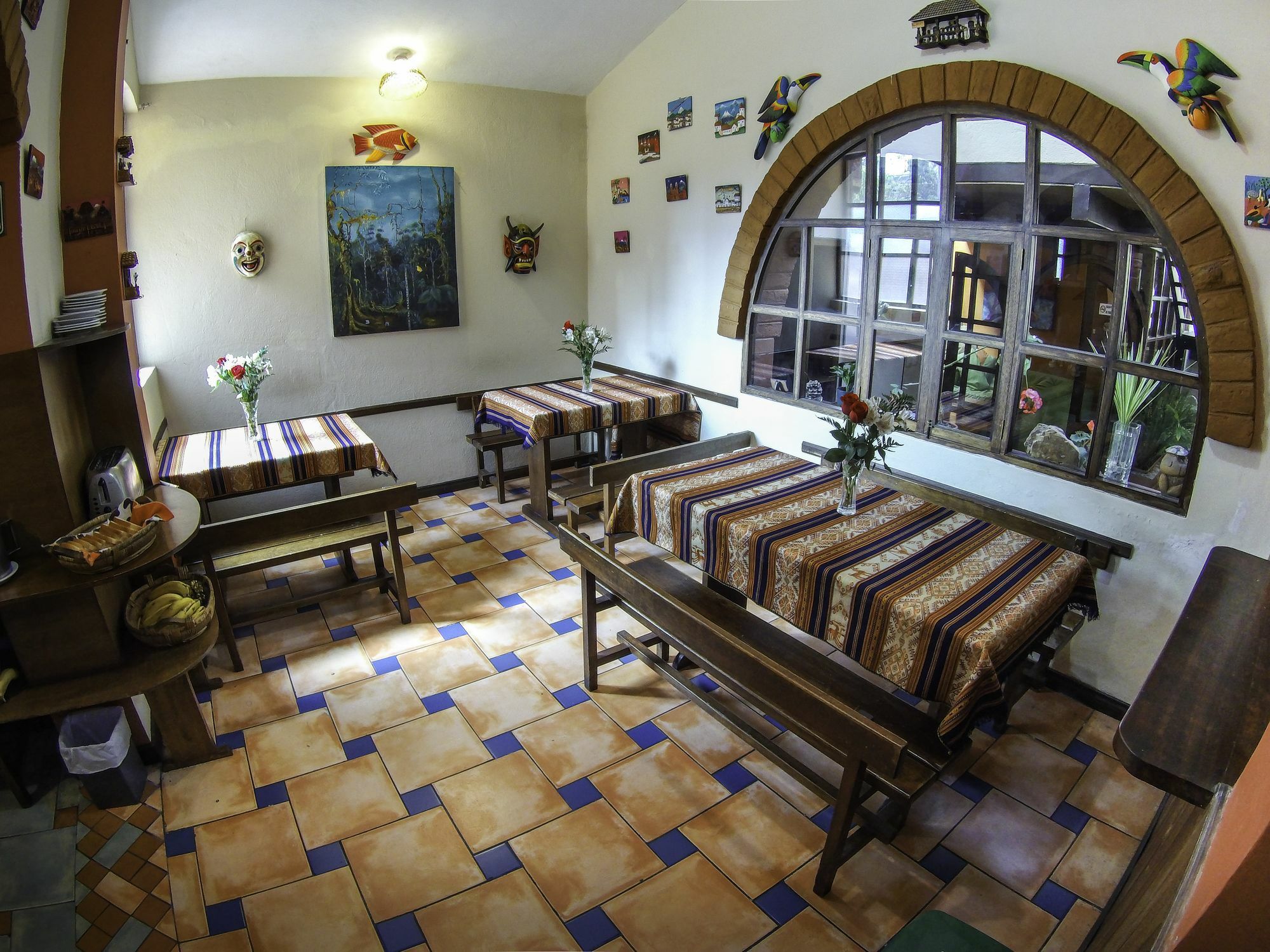Casa Del Arupo Vandrehjem Quito Eksteriør billede
