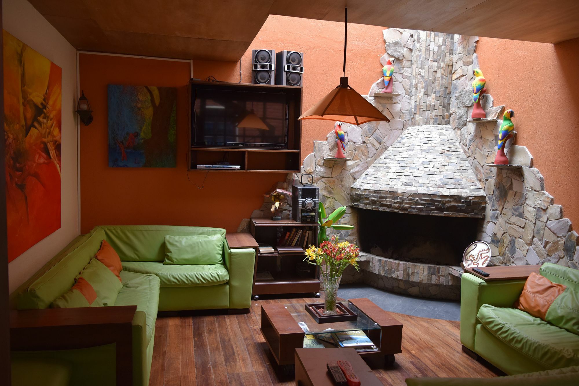 Casa Del Arupo Vandrehjem Quito Eksteriør billede